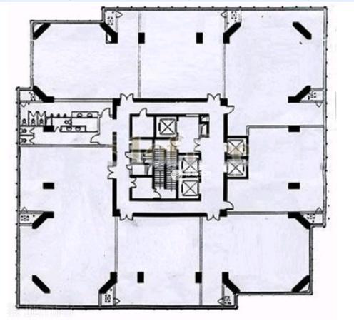 中山公园仁达商务楼72平米写字楼出租