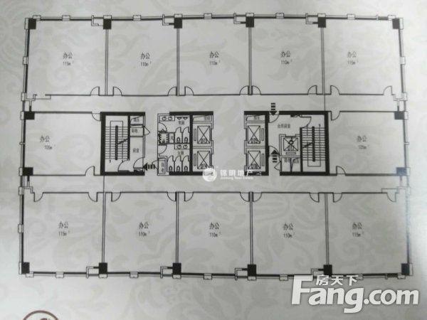 万体馆尚光徐汇中心66平米写字楼出租