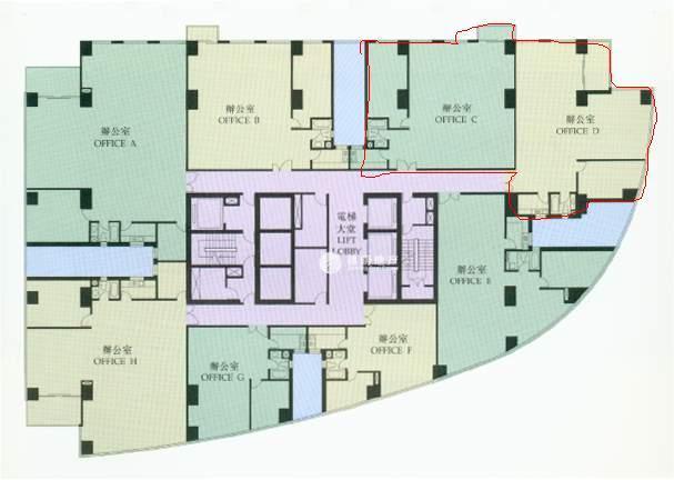 打浦桥海兴广场85平米写字楼出租