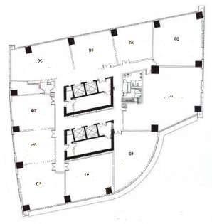 静安寺静安中华大厦87平米写字楼出租