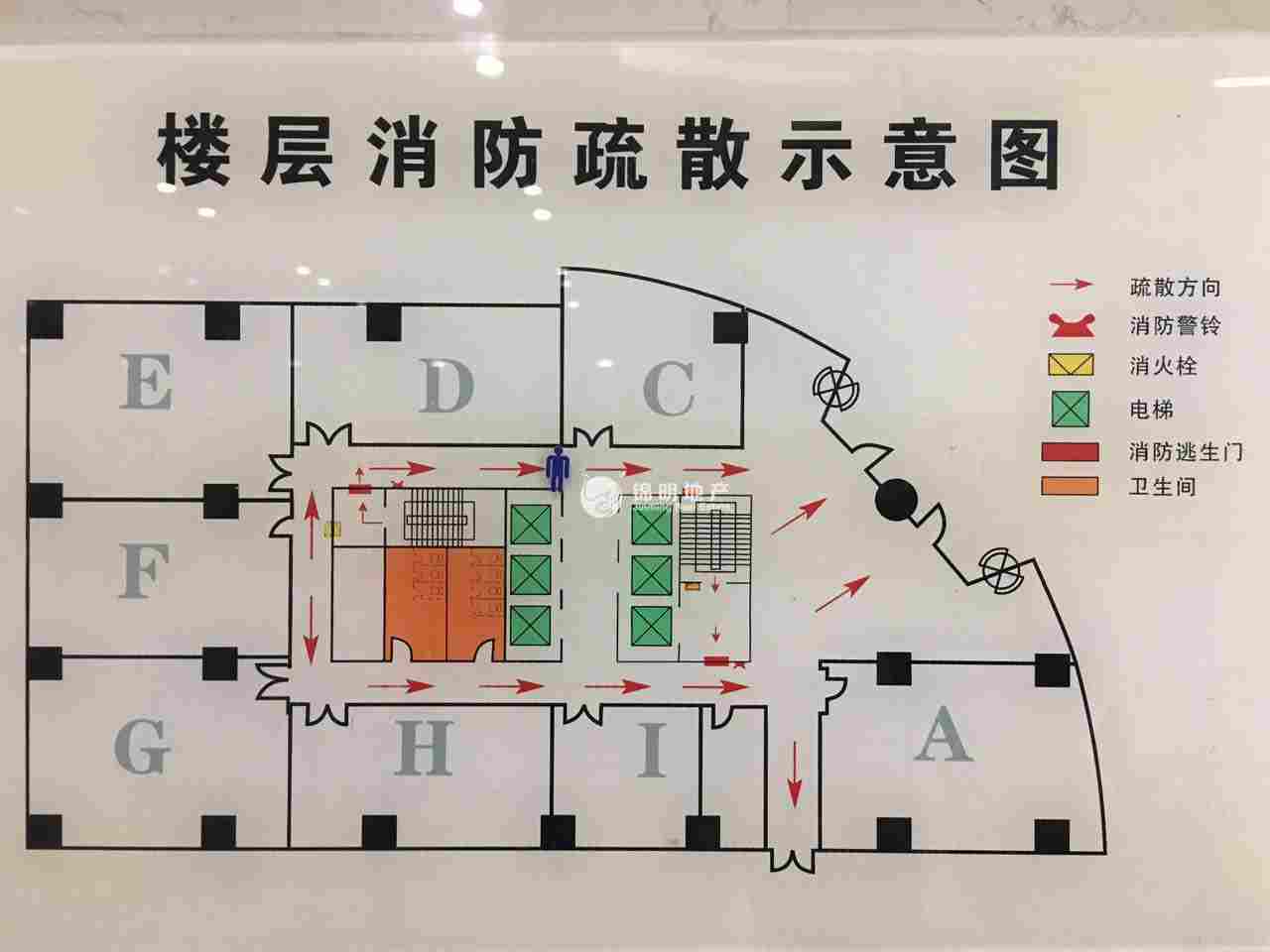 镇宁路兆丰世贸大厦206平米写字楼出租