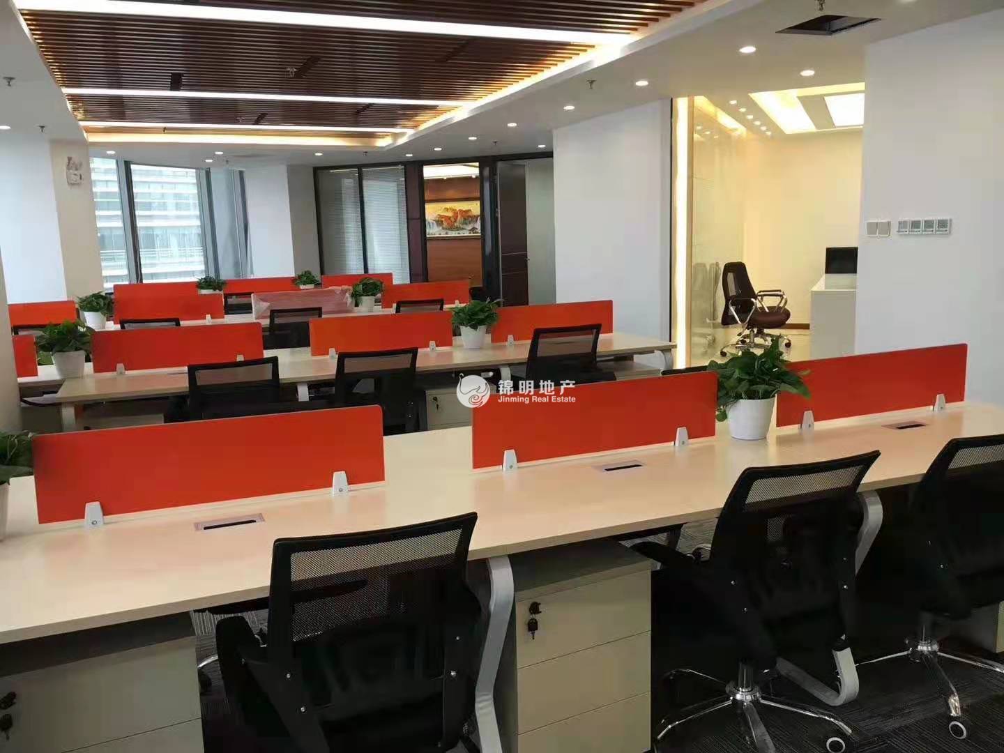 镇宁路华敏翰尊国际大厦407平米写字楼出租