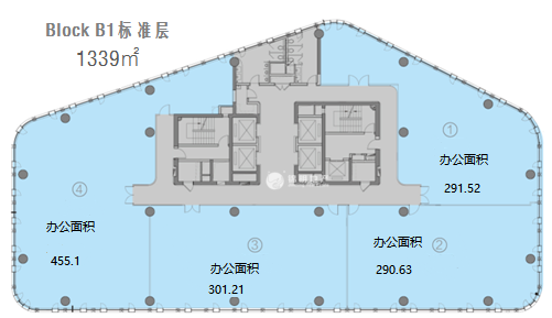 控江路安联大厦217平米写字楼出租