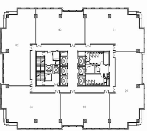虹桥中山万博国际中心299平米写字楼出租