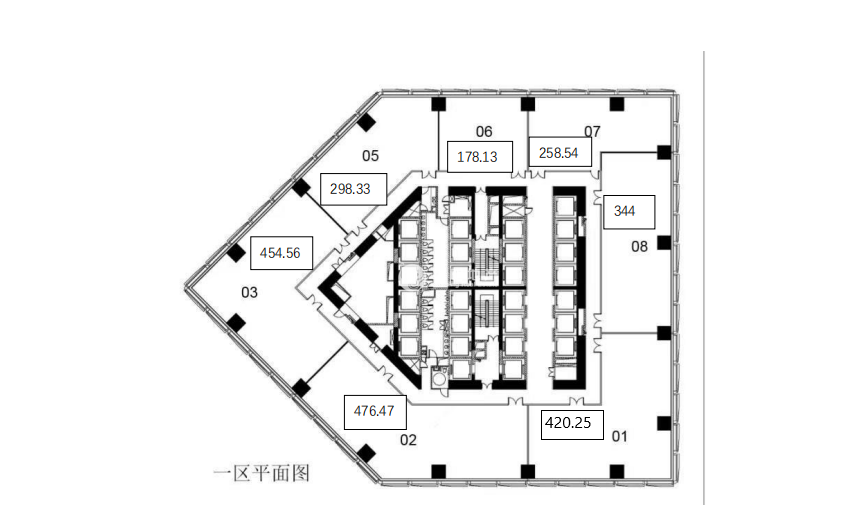 世博上海SK大厦2430平米写字楼出租