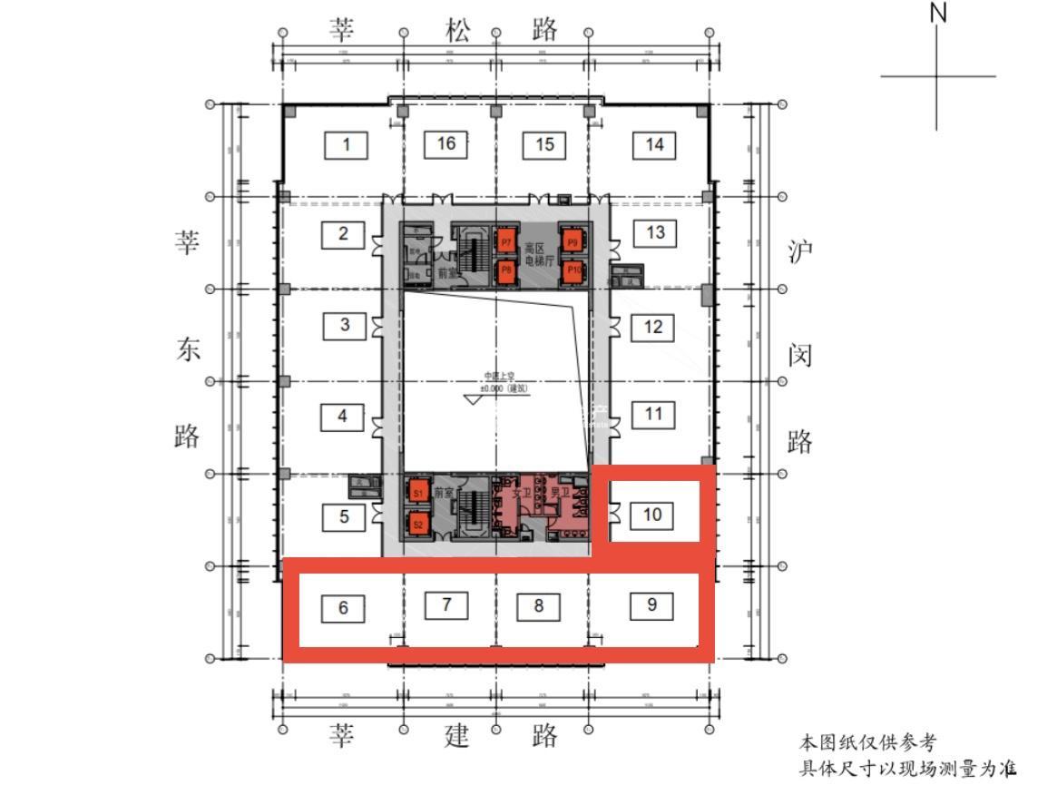 莘庄莘庄凯德龙之梦595平米写字楼出租