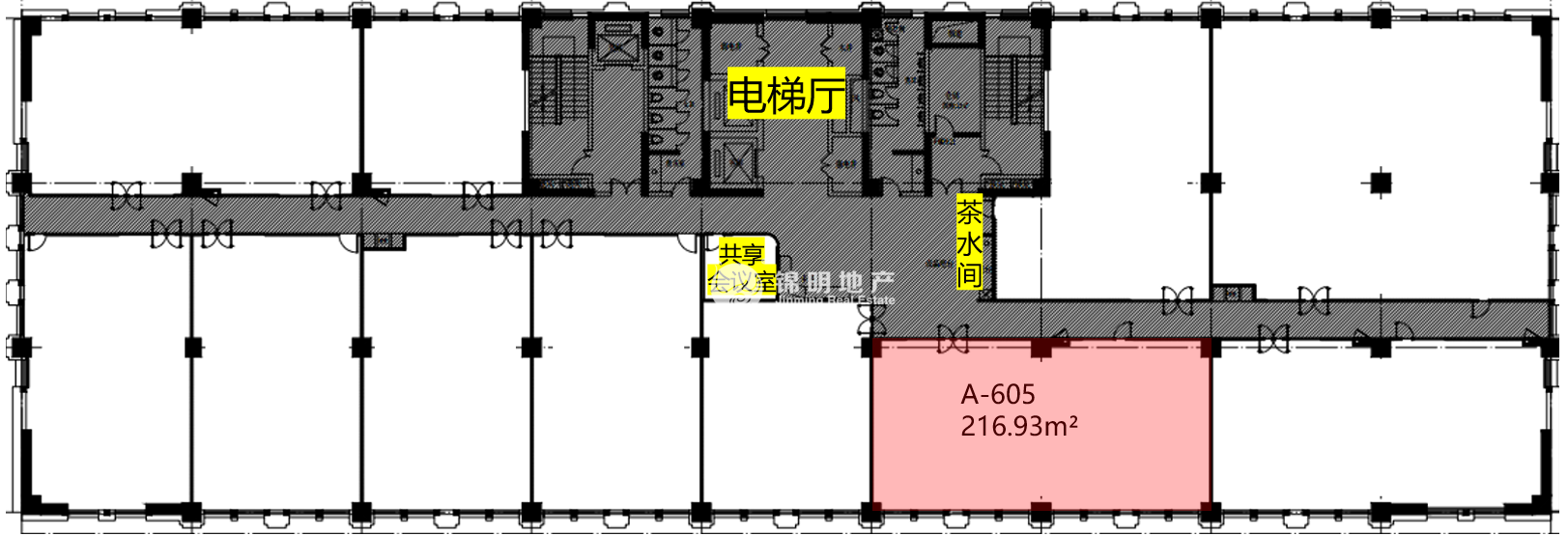 徐泾西虹桥德必易园217平米写字楼出租