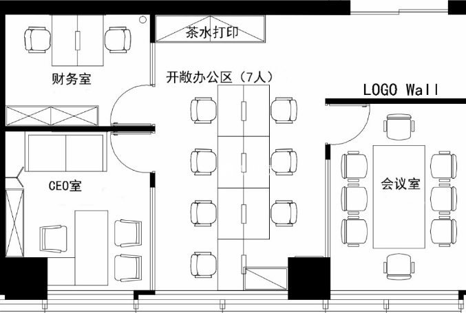 徐家汇上海电影广场133平米写字楼出租