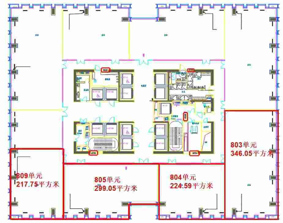 源深陆家嘴滨江中心（昌邑路）218平米写字楼出租