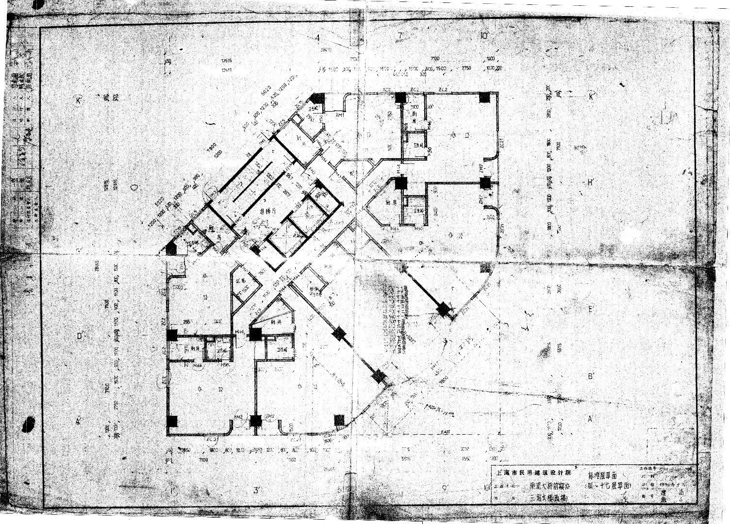 董家渡三角大楼700平米写字楼出租