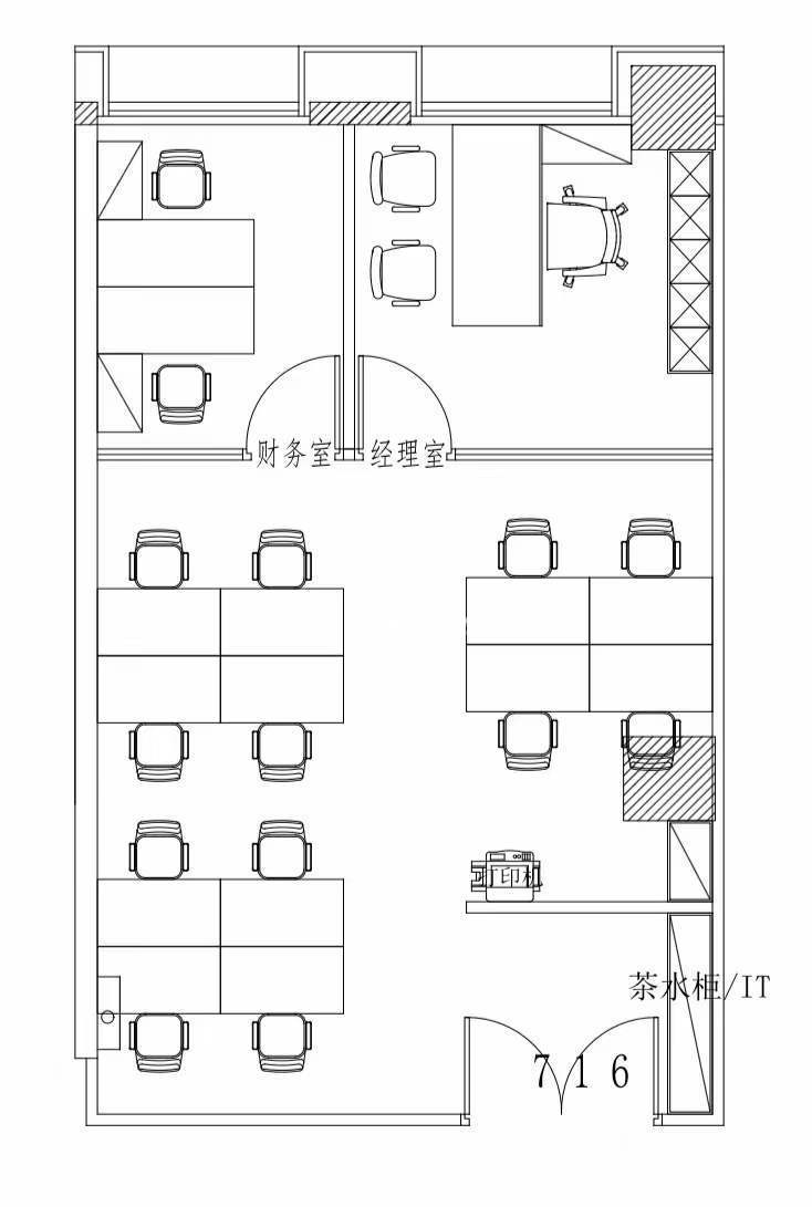 北新泾晨讯科技大楼200平米写字楼出租