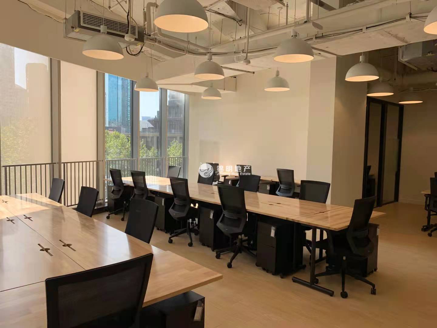 淮海中路上海广场100平米工位出租