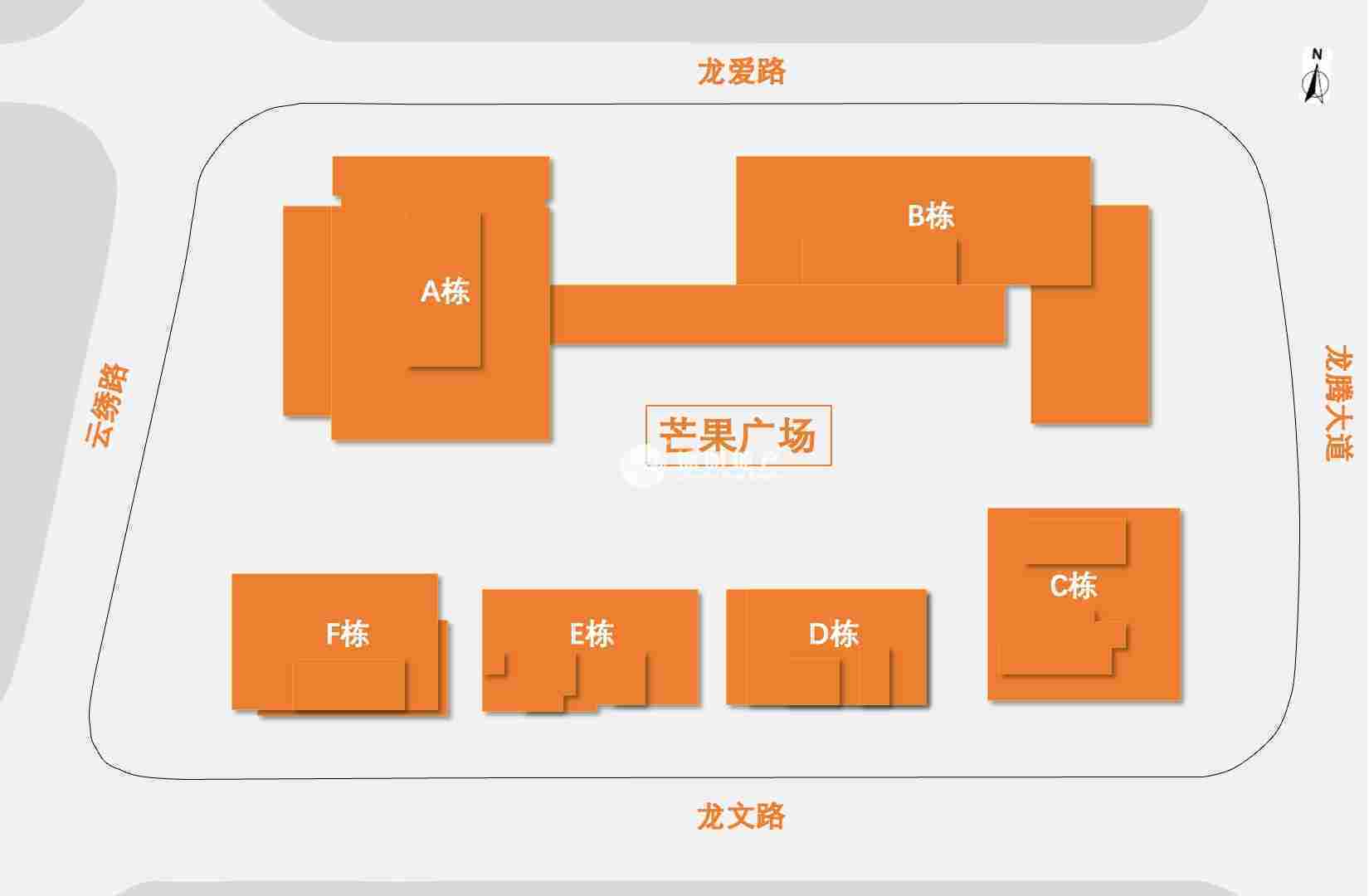 徐汇滨江芒果广场1737平米写字楼出租