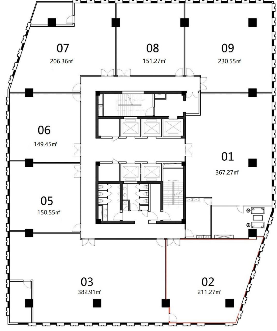 江桥驴妈妈科技园区275平米写字楼出租