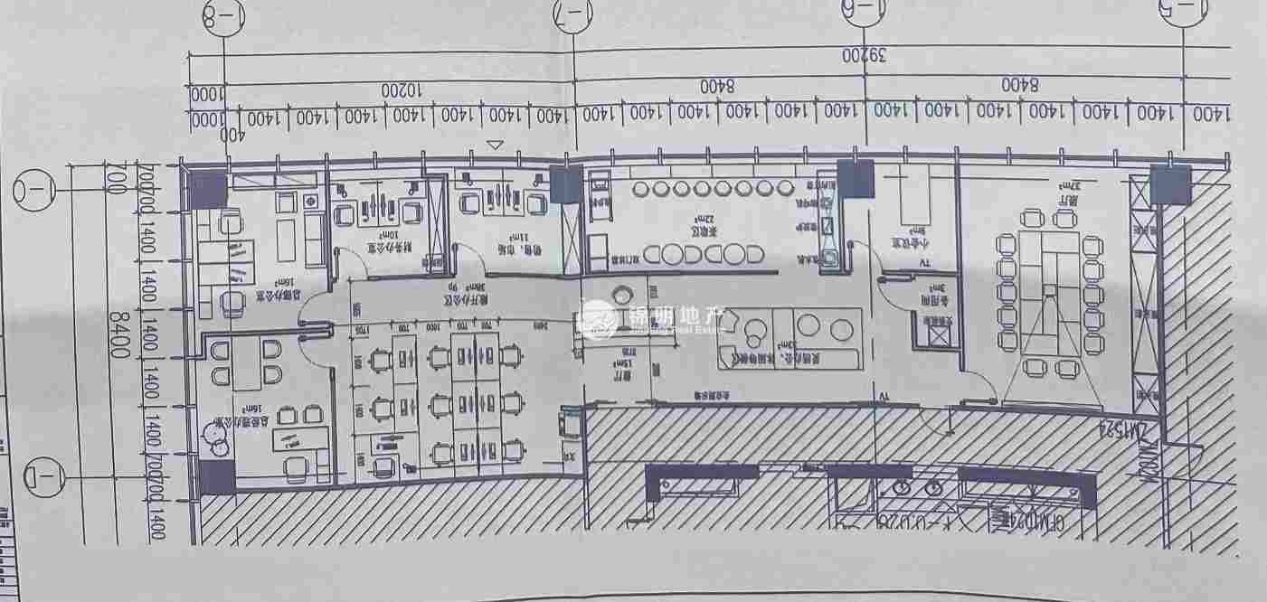 南码头中建广场345平米写字楼出租