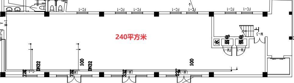 五里桥宏慧盟智园240平米写字楼出租