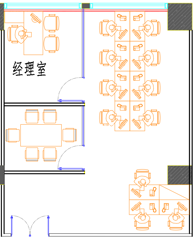 真如高尚领域110平米写字楼出租