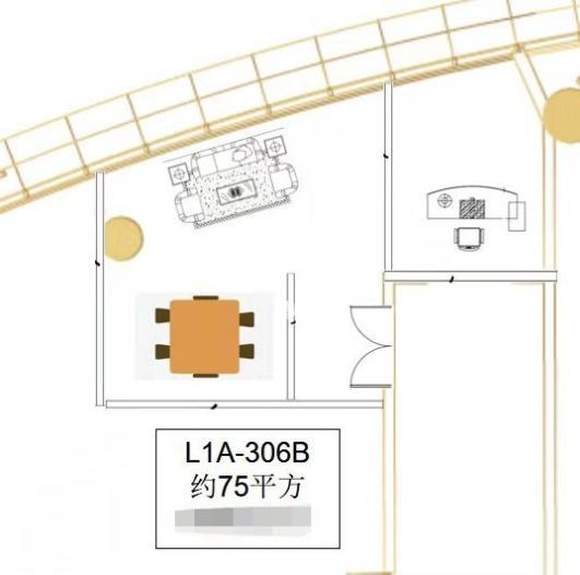 徐泾虹桥世界中心75平米写字楼出租