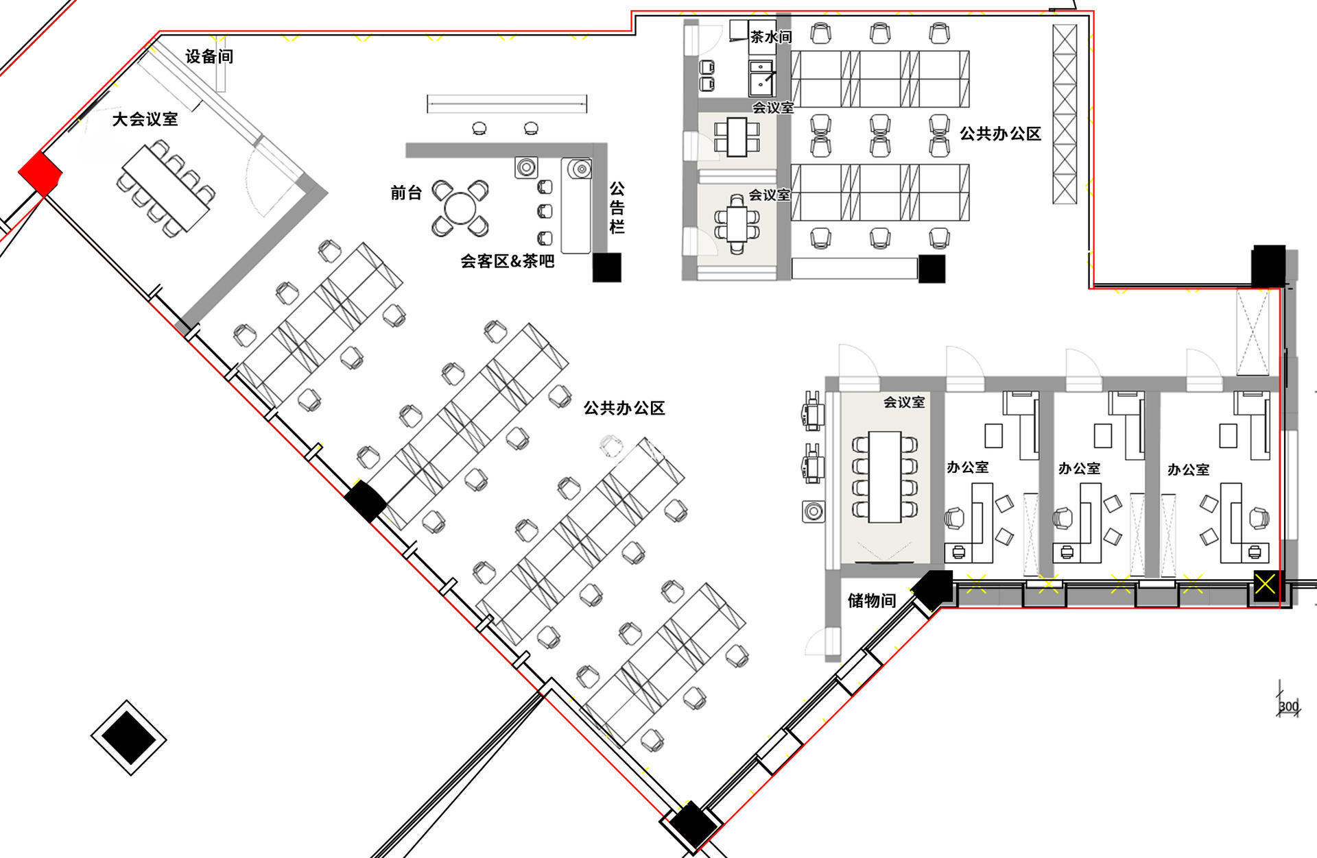 北新泾晨讯科技大楼555平米写字楼出租