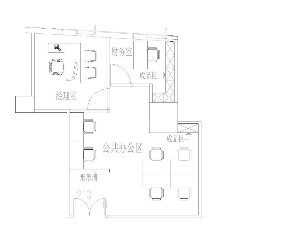 龙柏万象城100平米写字楼出租