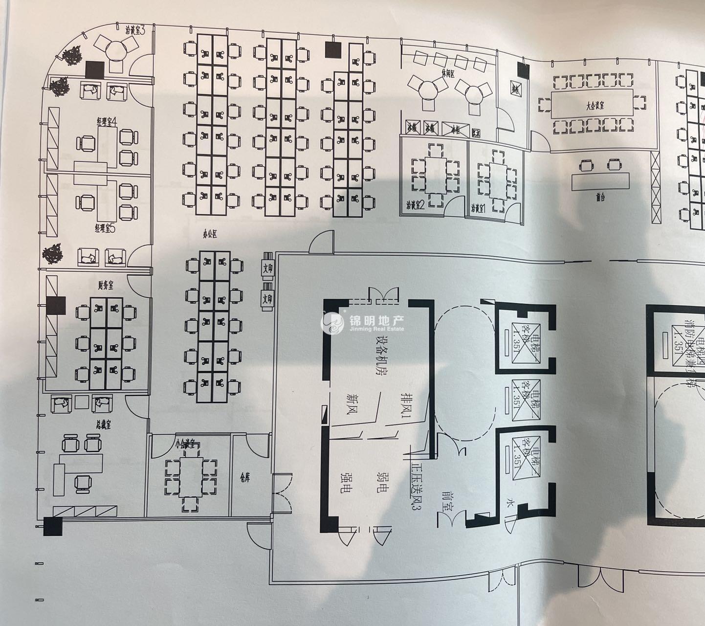 大宁哈瑞中心680平米写字楼出租