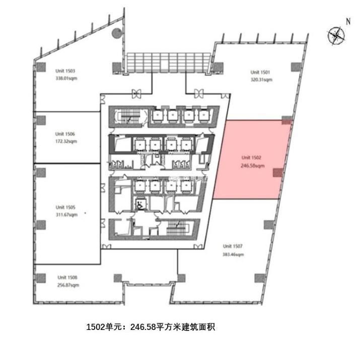 陆家嘴东亚银行金融大厦247平米写字楼出租