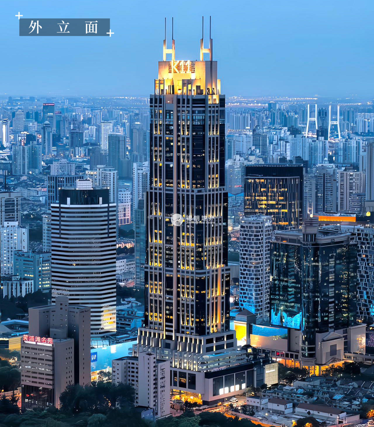 淮海中路香港新世界大厦（K11）800平米写字楼出租