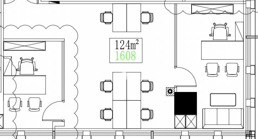 漕河泾H88越虹广场97平米写字楼出租