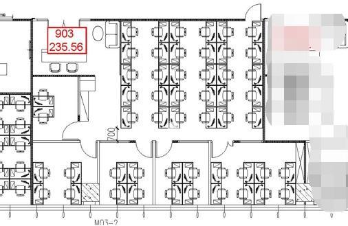 四川北路星荟中心235平米写字楼出租