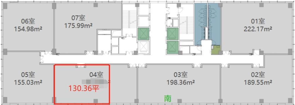 徐泾首位SHOWAY130平米写字楼出租