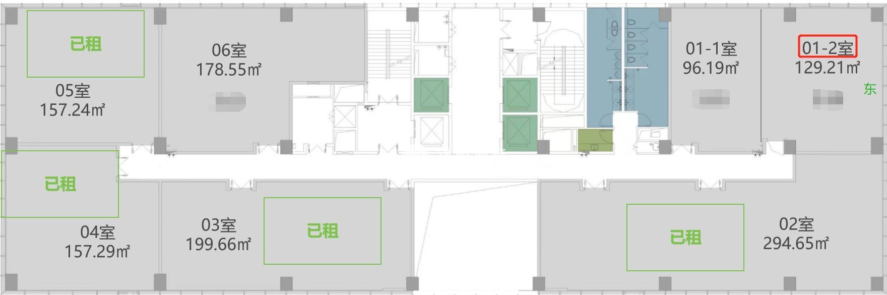 徐泾首位SHOWAY129平米写字楼出租