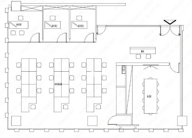 华漕虹桥万科中心275平米写字楼出租