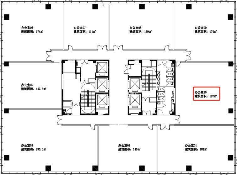 徐泾首位SHOWAY187平米写字楼出租