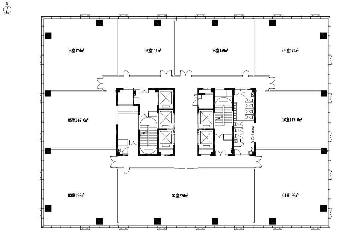 徐泾首位SHOWAY111平米写字楼出租