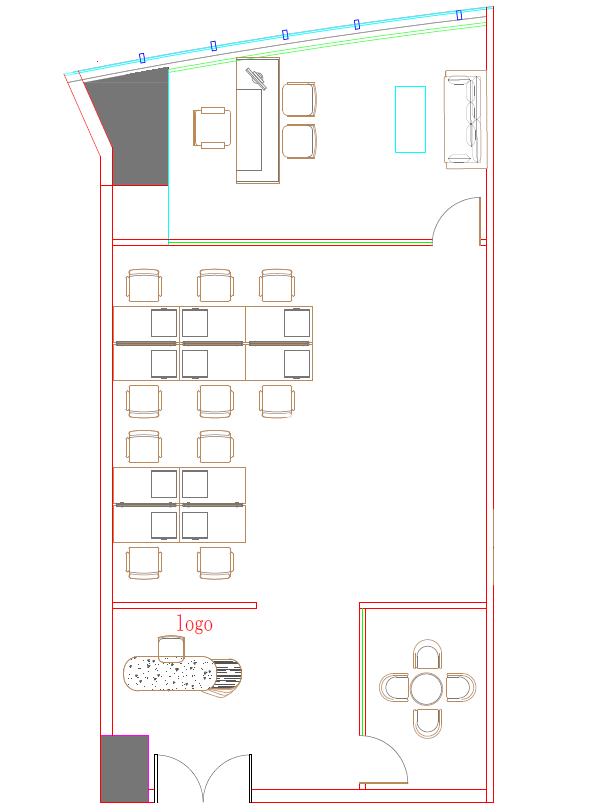 徐泾虹桥世界中心128平米写字楼出租
