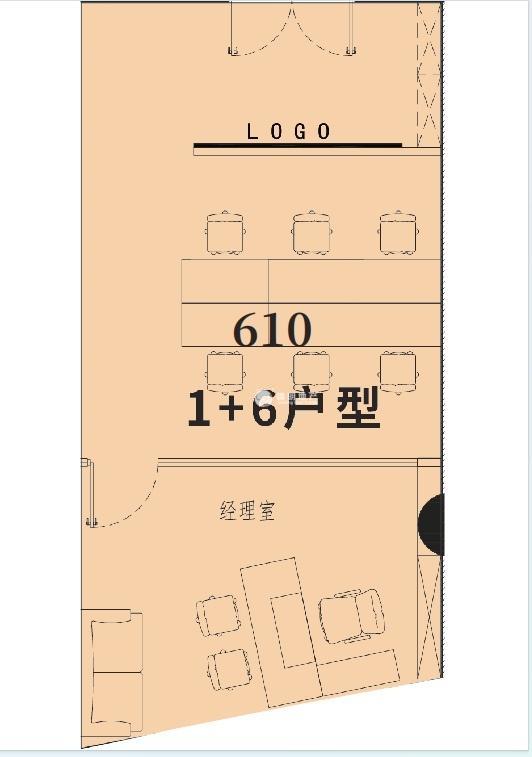 徐泾虹桥世界中心106平米写字楼出租