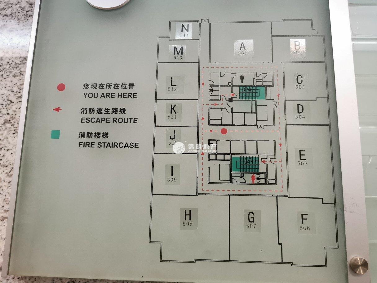 潍坊同盛大厦88平米写字楼出租