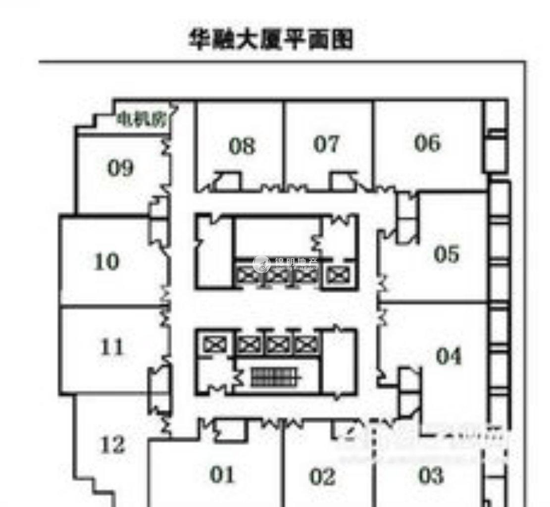 陆家嘴华融大厦133平米写字楼出租