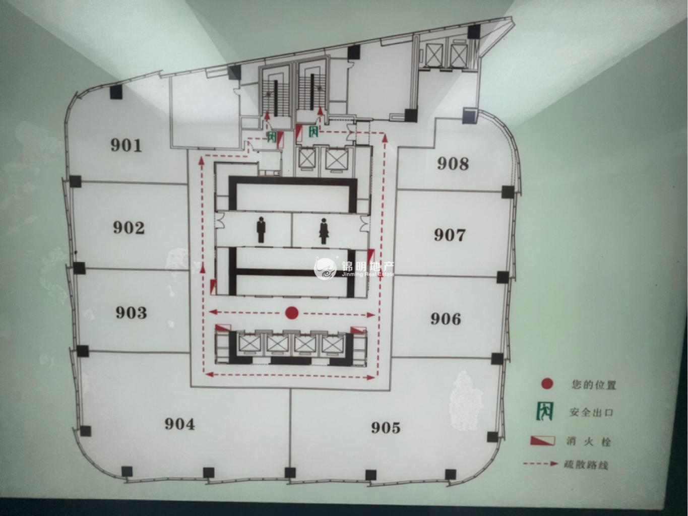 四川北路中信广场225平米写字楼出租