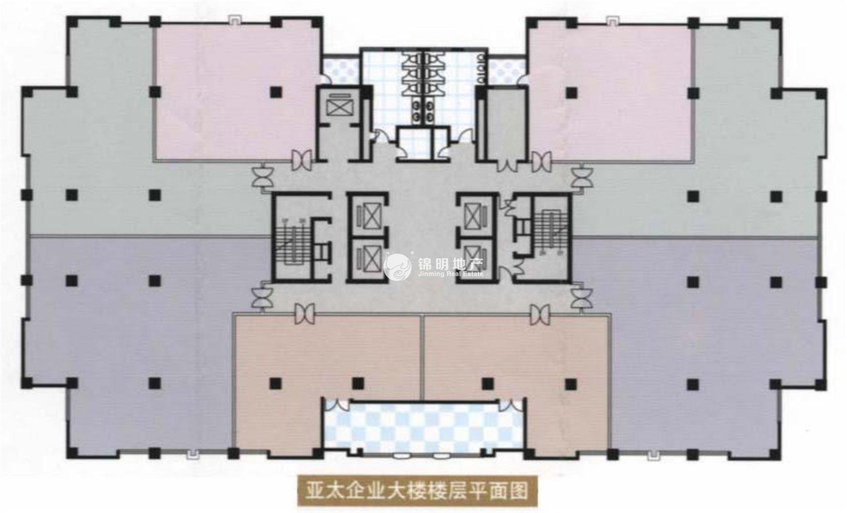 徐家汇亚太企业大楼476平米写字楼出租