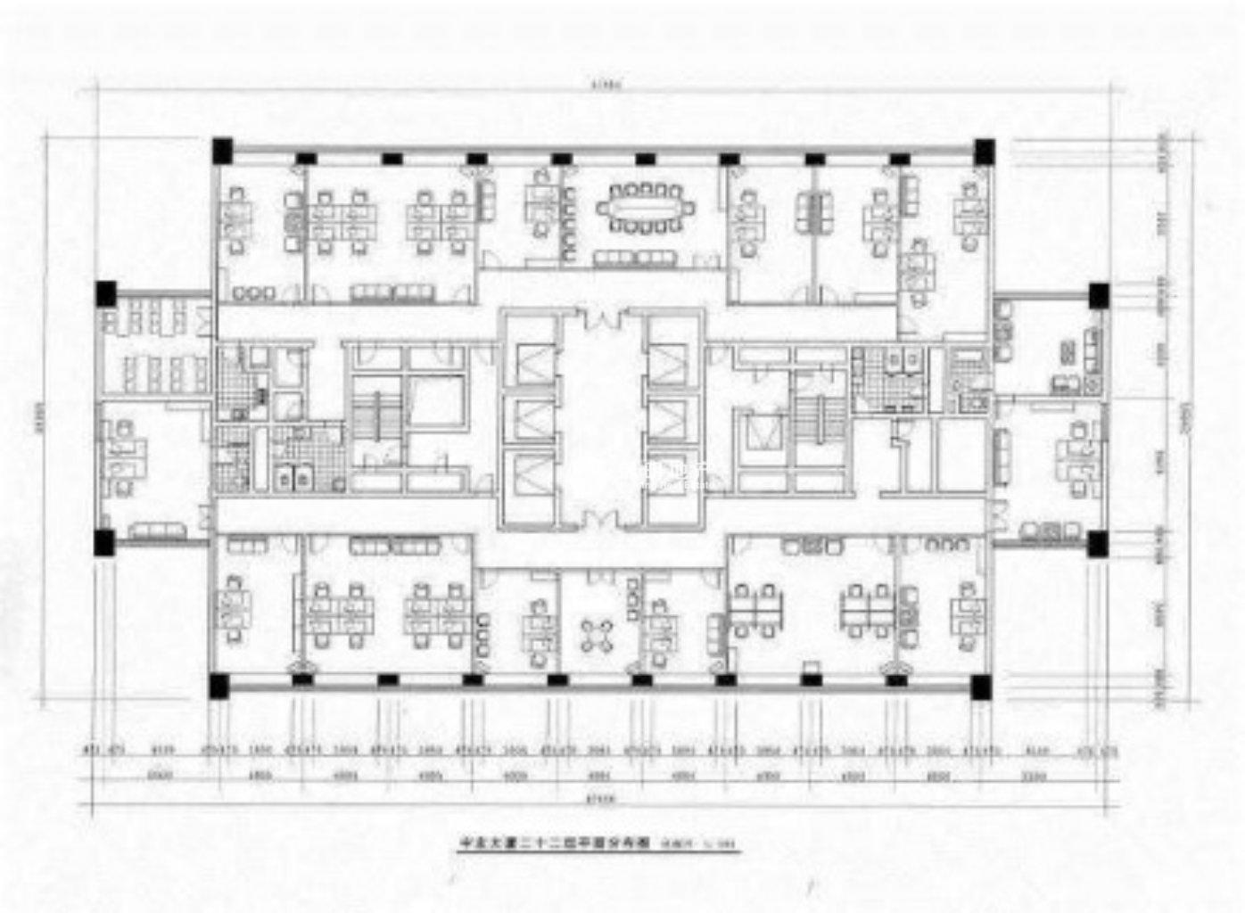 真如中友大厦530平米写字楼出租