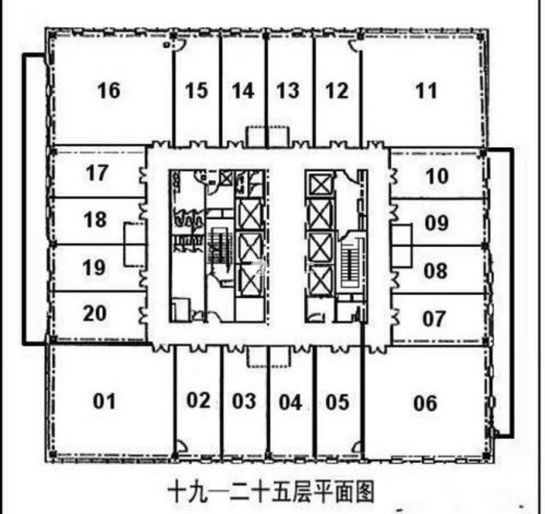 万体馆徐汇商务大厦46平米写字楼出租
