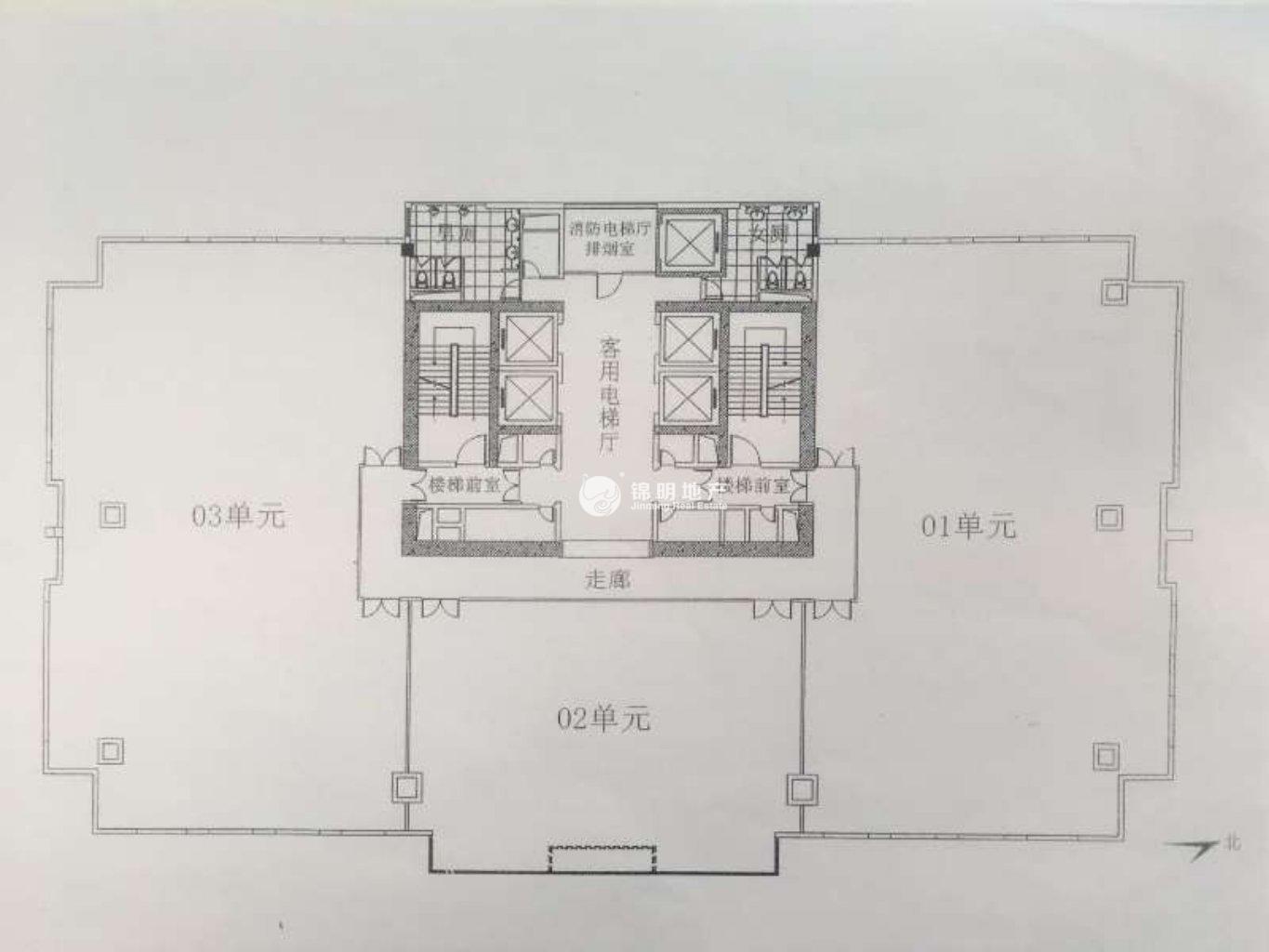 中山公园嘉麒大厦195平米写字楼出租