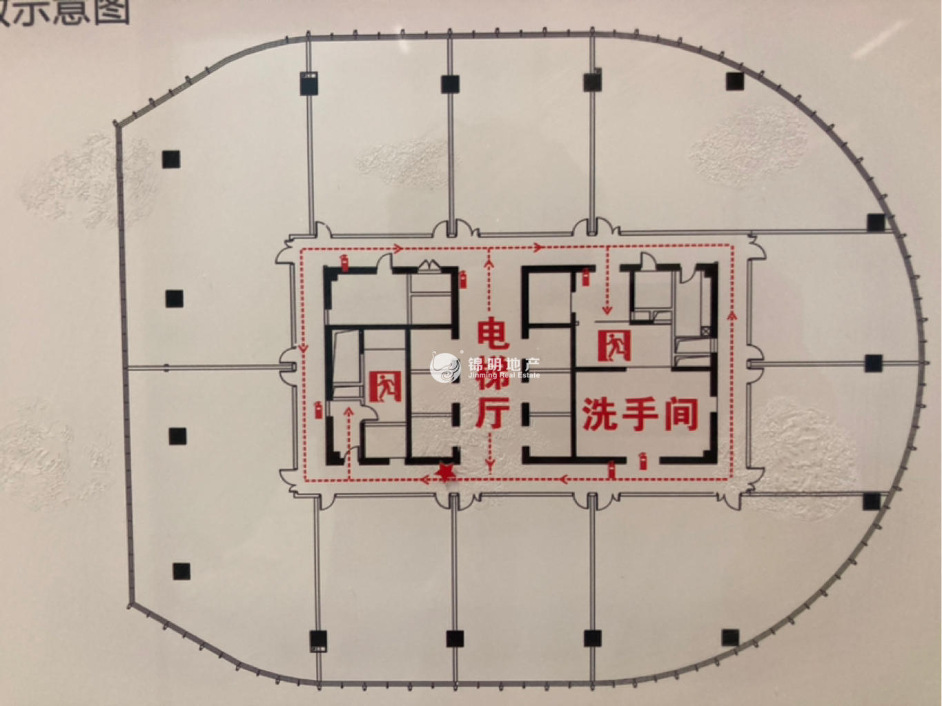 东外滩滨江国际广场148平米写字楼出租