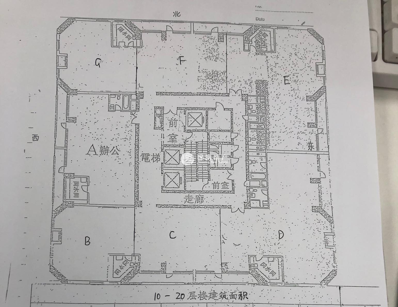 天山捷运大厦157平米写字楼出租