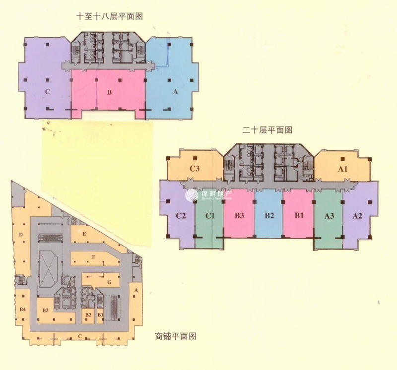 人民广场港泰广场171平米写字楼出租