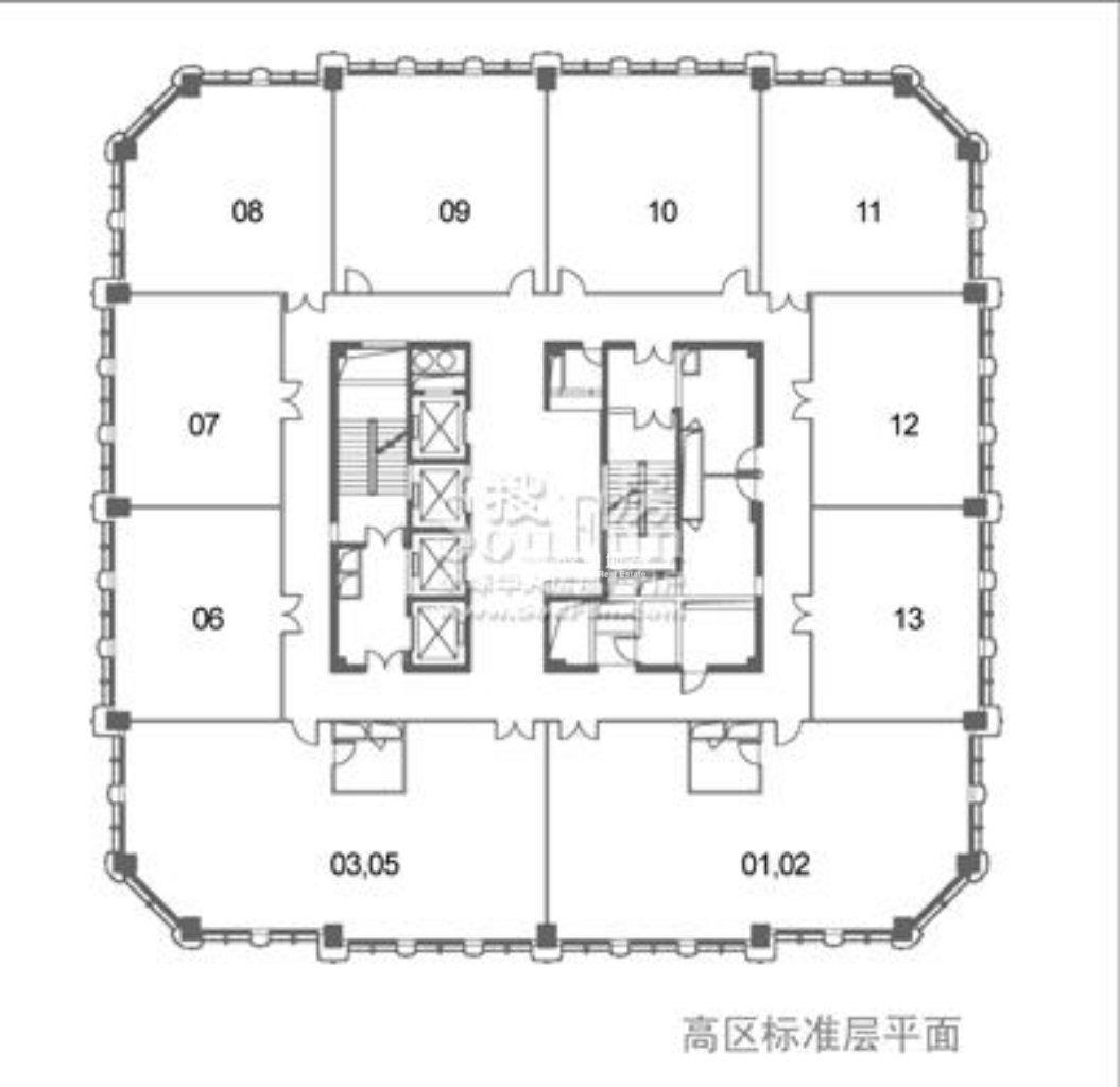 四川北路嘉杰国际广场220平米写字楼出租