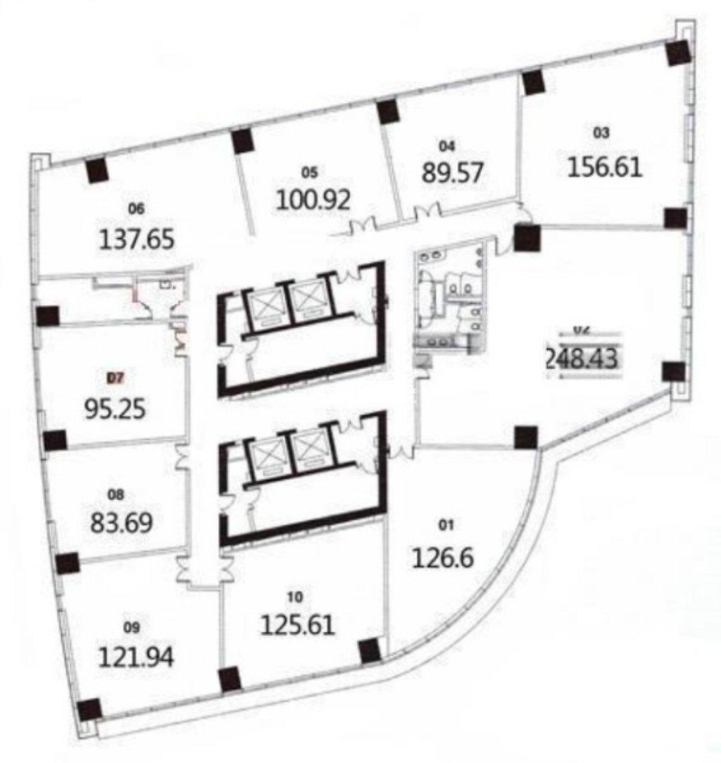 静安寺静安中华大厦90平米写字楼出租