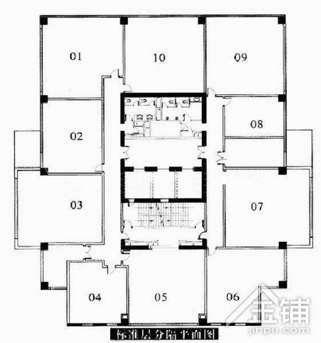 五里桥南开大厦87平米写字楼出租