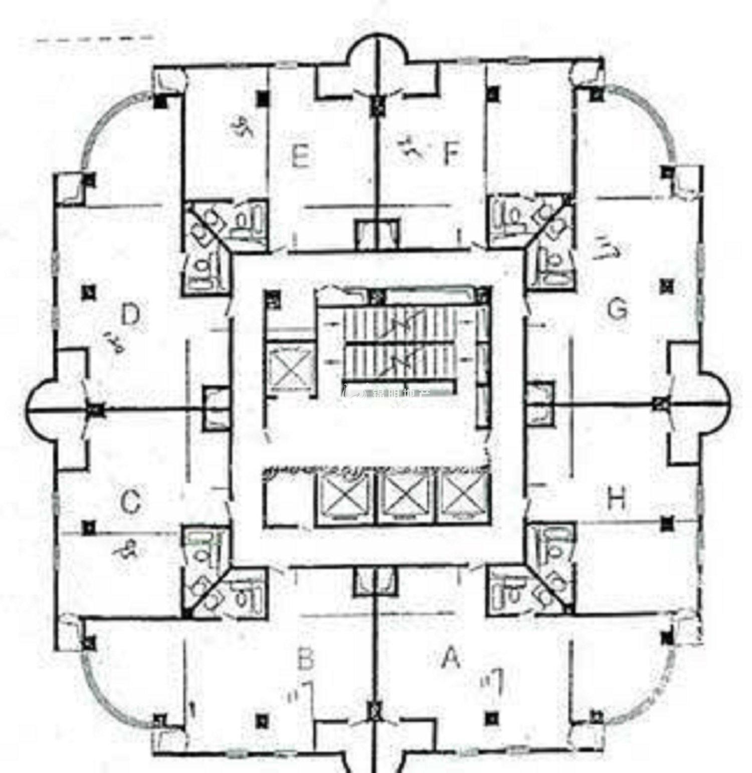 陆家嘴良丰大厦127平米写字楼出租